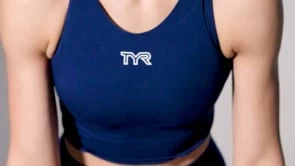 TYR Joule Elite™ Women's High Neck Sports Bra - Solid 9 TYR Joule Elite™ Women's High Neck Sports Bra - Solid - Image 7