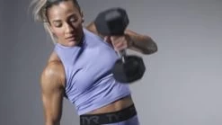 TYR Base Kinetic™ Women's Cropped High Neck Tank - Solid -Tyr 1572232742 c3b2644904e7dccb2e8353cf7f6066ec1cd9a92671dc2a14ae9a494d6c09f02e d 295x166