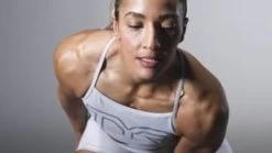 TYR Base Kinetic™ Women's High Neck Big Logo Sports Bra - Heather -Tyr 1572236995 d893f644e29ebba868543c2c01275d3a3be93000e93f83d2a3645f998318b4e5 d 295x166