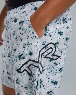 TYR Hydrosphere™ Men's Lined 7" Unbroken Big Logo Shorts - Fleck 15 TYR Hydrosphere™ Men's Lined 7" Unbroken Big Logo Shorts - Fleck -Tyr B44020 186 alt06