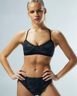 TYR Durafast Elite® Women's Classic Bikini Bottom - Blackout Camo -Tyr BBCA7A 022 alt07 1