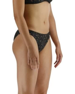 TYR Durafast Elite® Women's Full Coverage Bikini Bottom Swimsuit - Obsidian -Tyr BOBS7A 008 alt06