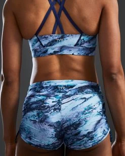 TYR Women's Della Boyshort - Shale -Tyr BOSHA7A 461 alt08