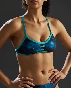 TYR Durafast Elite® Women's Pacific Tieback Top - Cosmic Night -Tyr BPCMN7A 978 alt09