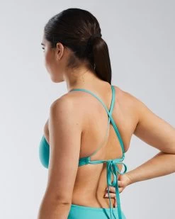 TYR Durafast Elite® Women's Pacific Tieback Top - Solid -Tyr BPSOL7A 888 alt04