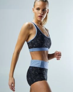 TYR Durafast Elite® Women's Casey Boyshort - Carbon Hex -Tyr BSCCHX7A 001 alt07