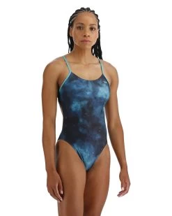 TYR Durafast Elite® Women's Cutoutfit Swimsuit - Cosmic Night -Tyr CCMN7A 978 alt06