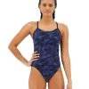 TYR Durafast Elite® Women's Cutoutfit Swimsuit - Midnight Camo -Tyr CMCM7A 401 main01