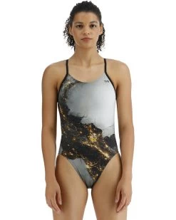 TYR Durafast Elite® Women's Tetrafit Swimsuit - Pyrite