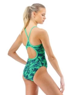TYR Durafast Elite® Women's Diamondfit Swimsuit - Camo -Tyr DCAM7A 310 alt03