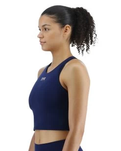 TYR Joule Elite™ Women's High Neck Sports Bra - Solid 11 TYR Joule Elite™ Women's High Neck Sports Bra - Solid -Tyr FEHNSO3A 401 alt03