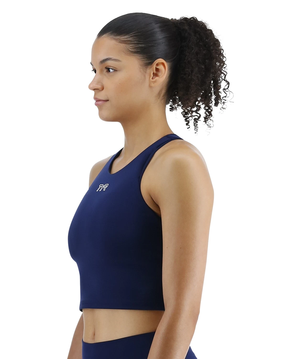 TYR Joule Elite™ Women's High Neck Sports Bra - Solid 5 TYR Joule Elite™ Women's High Neck Sports Bra - Solid - Image 3