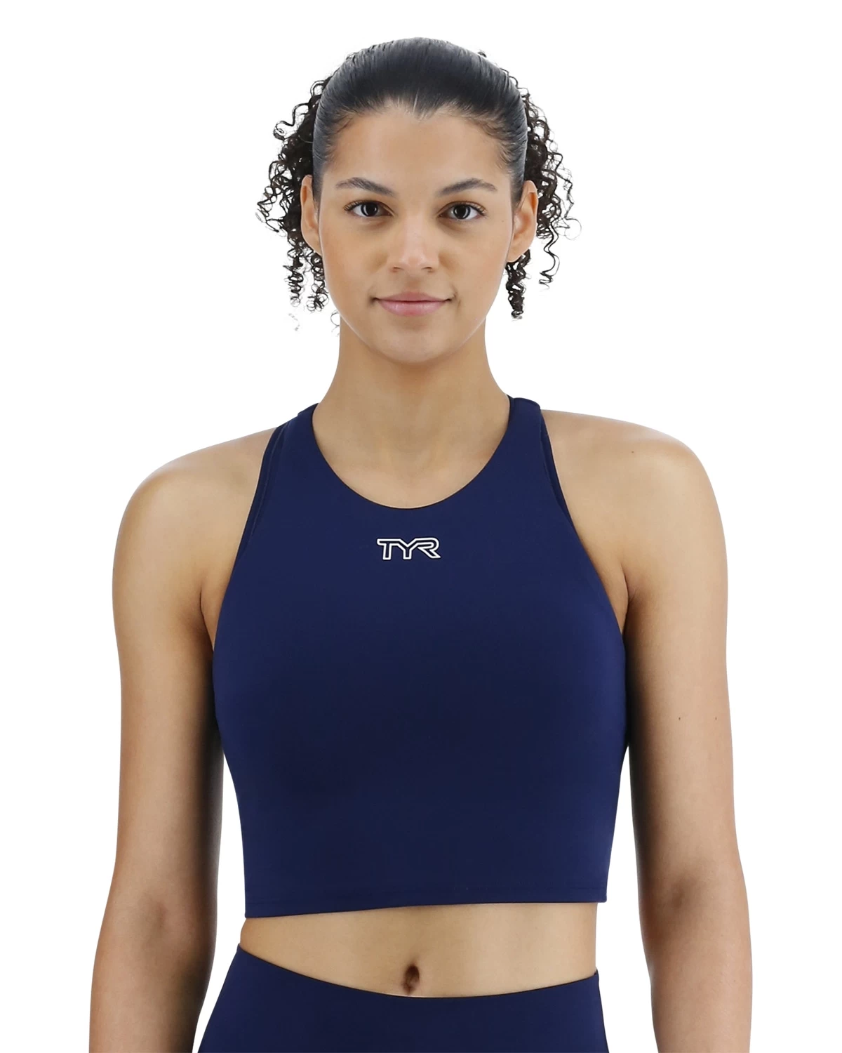 TYR Joule Elite™ Women's High Neck Sports Bra - Solid 3 TYR Joule Elite™ Women's High Neck Sports Bra - Solid