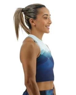 TYR Base Kinetic™ Women's Cropped High Neck Tank - Forge -Tyr FGCHTF3A 461 alt06