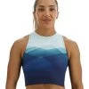TYR Base Kinetic™ Women's Cropped High Neck Tank - Forge -Tyr FGCHTF3A 461 main01