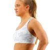 TYR Base Kinetic™ Women's High Neck Sports Bra - Whiteout Camo -Tyr FGDSWC3A 100 alt03