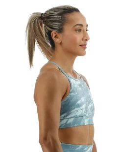 TYR Base Kinetic™ Women's High Neck Sports Bra - Aqueous -Tyr FGHAQ3A 988 alt06