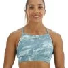 TYR Base Kinetic™ Women's High Neck Sports Bra - Aqueous 2 TYR Base Kinetic™ Women's High Neck Sports Bra - Aqueous -Tyr FGHAQ3A 988 main01