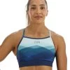 TYR Base Kinetic™ Women's High Neck Sports Bra - Forge 2 TYR Base Kinetic™ Women's High Neck Sports Bra - Forge -Tyr FGHFO3A 461 main01