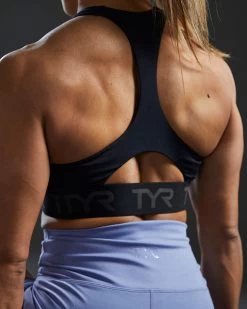 TYR Base Kinetic™ Women's Mod Racer Sports Bra - Solid -Tyr FGMRSO3A 001 alt08