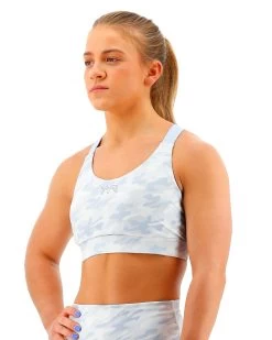 TYR Base Kinetic™ Women's Crossback Sports Bra - Whiteout Camo -Tyr FGPWC3A 100 alt03
