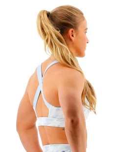 TYR Base Kinetic™ Women's Crossback Sports Bra - Whiteout Camo -Tyr FGPWC3A 100 alt05