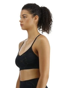 TYR Base Kinetic™ Women's V-Neck Sports Bra - Goldstone 9 TYR Base Kinetic™ Women's V-Neck Sports Bra - Goldstone -Tyr FGVGO3A 001 alt02