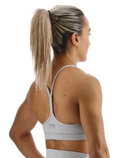 TYR Base Kinetic™ Women's V-Neck Sports Bra - Heather 17 TYR Base Kinetic™ Women's V-Neck Sports Bra - Heather -Tyr FGVSH3A 254 alt05