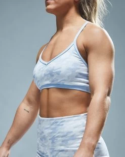 TYR Base Kinetic™ Women's V-Neck Sports Bra - Whiteout Camo 18 TYR Base Kinetic™ Women's V-Neck Sports Bra - Whiteout Camo -Tyr FGVWC3A 100 alt07
