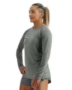 TYR ClimaDry™ Women's Raglan Long Sleeve Tee - Solid / Heather -Tyr FPTLRS3A 966 alt03