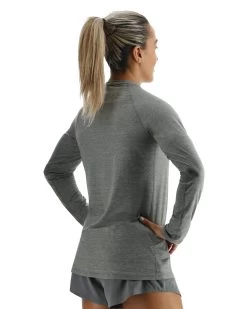 TYR ClimaDry™ Women's Raglan Long Sleeve Tee - Solid / Heather -Tyr FPTLRS3A 966 alt05