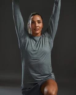 TYR ClimaDry™ Women's Raglan Long Sleeve Tee - Solid / Heather -Tyr FPTLRS3A 966 alt10