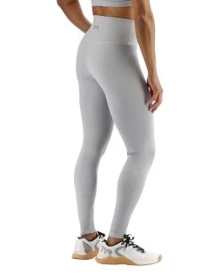 TYR Base Kinetic™ Women's High-Rise Full Length Leggings - Heather -Tyr FTFHRH3A 254 alt05