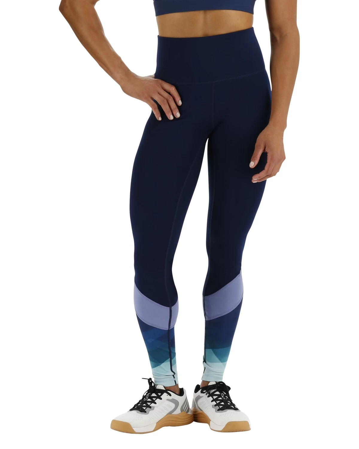 TYR Base Kinetic™ Women's High-Rise Full Length Leggings - Forge 3 TYR Base Kinetic™ Women's High-Rise Full Length Leggings - Forge