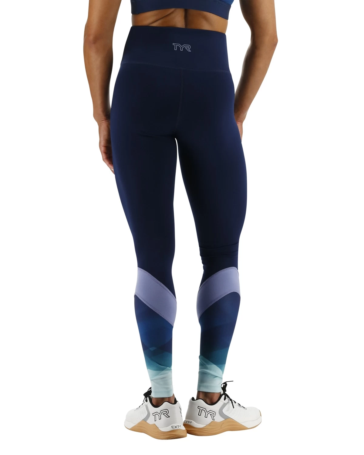 TYR Base Kinetic™ Women's High-Rise Full Length Leggings - Forge 4 TYR Base Kinetic™ Women's High-Rise Full Length Leggings - Forge - Image 2