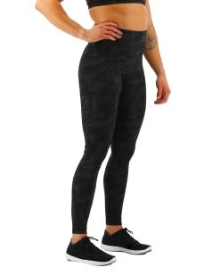 TYR Base Kinetic™ Women's High-Rise Full Length Leggings- Blackout Camo 17 TYR Base Kinetic™ Women's High-Rise Full Length Leggings- Blackout Camo -Tyr FTFMRB3A 001 alt06