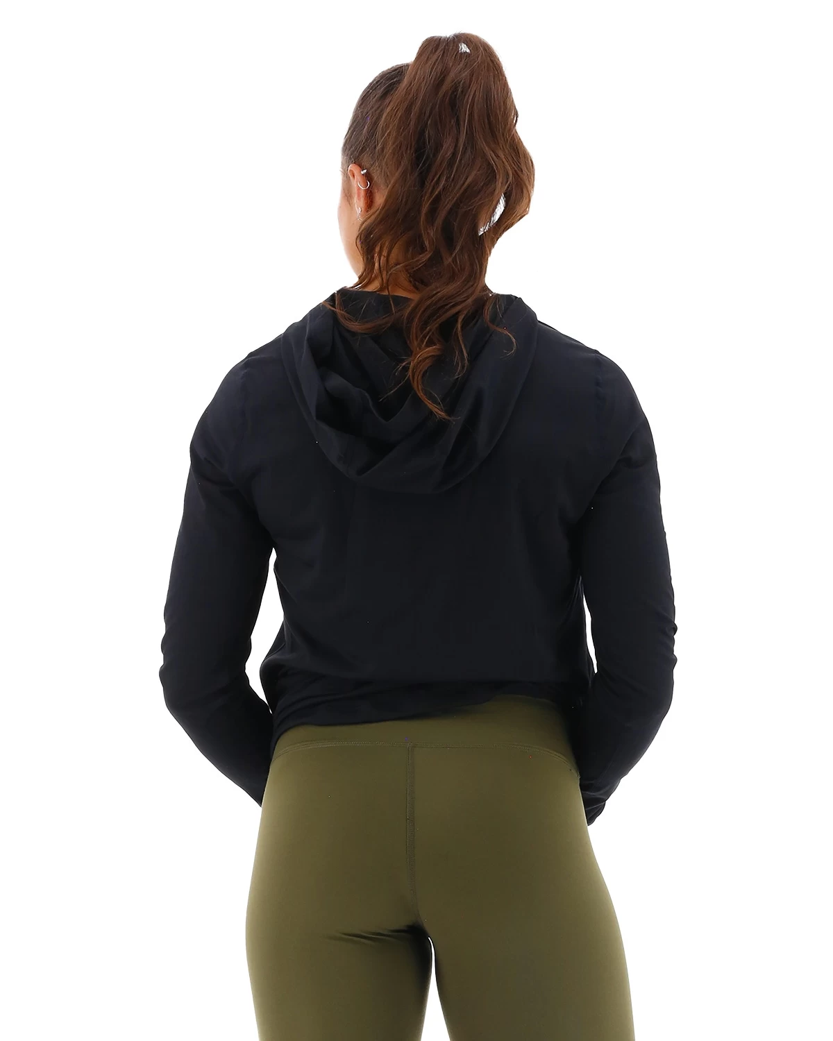 TYR SLS Women's Tech Performance Hoodie - Solid 4 TYR SLS Women's Tech Performance Hoodie - Solid - Image 2