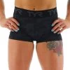 TYR Base Kinetic™ Women's Mid-Rise 2" Logo Short - Blackout Camo -Tyr FTMLSB3A 001 main01