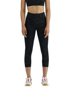TYR Base Kinetic™ Women's High-Rise 3/4 Leggings - Goldstone
