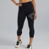 TYR Base Kinetic™ Women's High-Rise 3/4 Logo Leggings - Solid