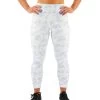 TYR Base Kinetic™ Women's High-Rise 3/4 Leggings - Whiteout Camo -Tyr FTTMRW3A 100 main01