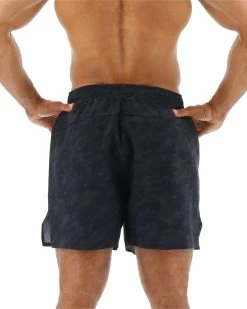 TYR Hydrosphere™ Men's Unlined 6" Momentum Shorts - Blackout Camo -Tyr MASUBC3A 001 alt04