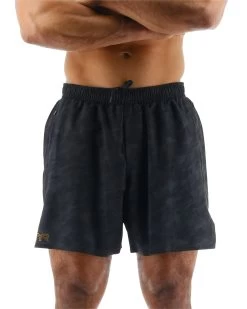 TYR Hydrosphere™ Men's Unlined 6" Momentum Shorts - Blackout Camo -Tyr MASUBC3A 001 alt05