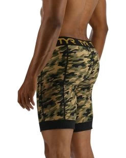 TYR Men's Compression Shorts - Terra Camo 10 TYR Men's Compression Shorts - Terra Camo -Tyr MCSLTC3A 290 alt03