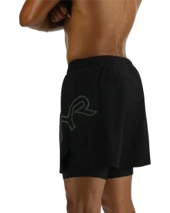 TYR Hydrosphere™ Men's Lined 6" Momentum Big Logo Shorts - Solid 10 TYR Hydrosphere™ Men's Lined 6" Momentum Big Logo Shorts - Solid -Tyr MMSLSL3A 001 alt03