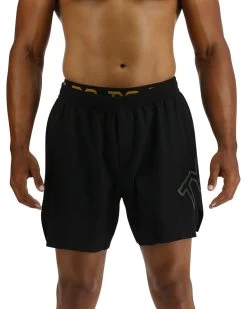 TYR Hydrosphere™ Men's Unlined 6" Momentum Big Logo Shorts - Solid