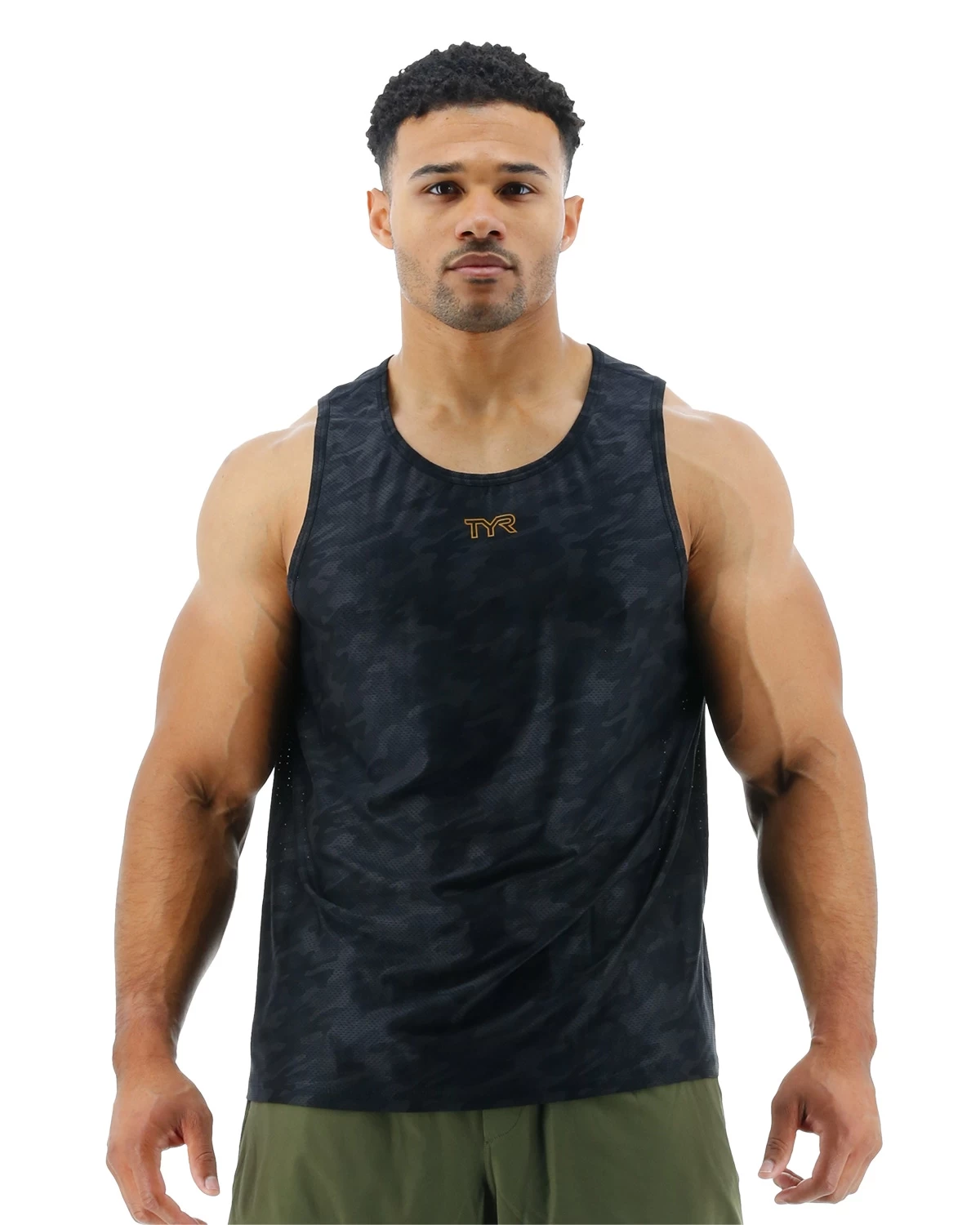 TYR Airtec™ Men's Tank - Blackout Camo 4 TYR Airtec™ Men's Tank - Blackout Camo - Image 2