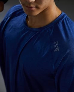 TYR ClimaDry™ Men's Raglan Long Sleeve Tech Tee - Solid / Heather -Tyr MPTLRS3A 981 alt09