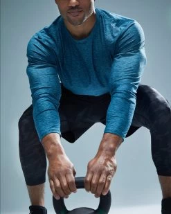 TYR Airtec™ Men's Long Sleeve Tee - Solid -Tyr MPTLSO3A 928 alt08