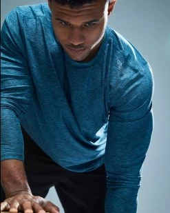 TYR Airtec™ Men's Long Sleeve Tee - Solid -Tyr MPTLSO3A 928 alt09